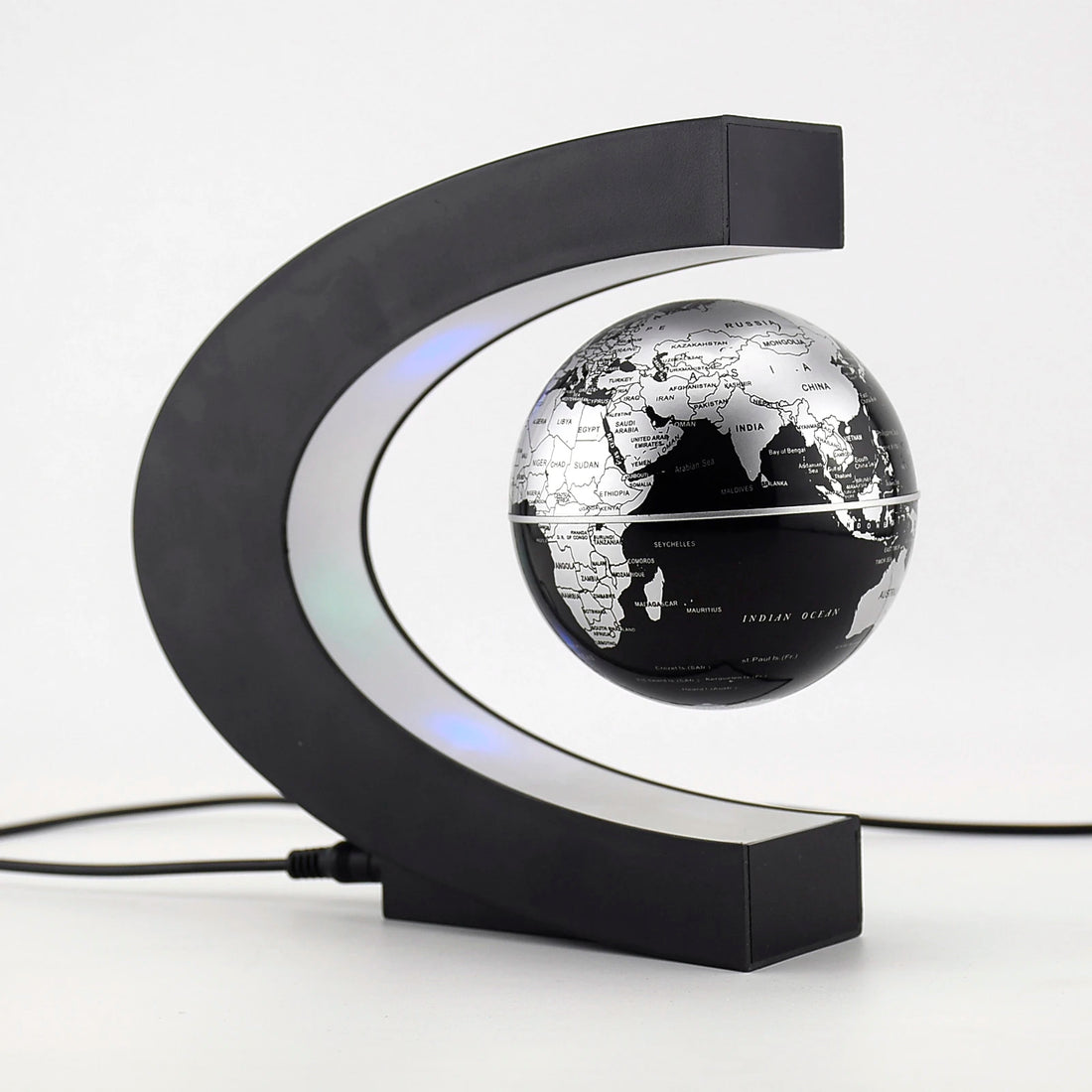 Magnetic Levitation Globe LED Light World Map Antigravity Lamp