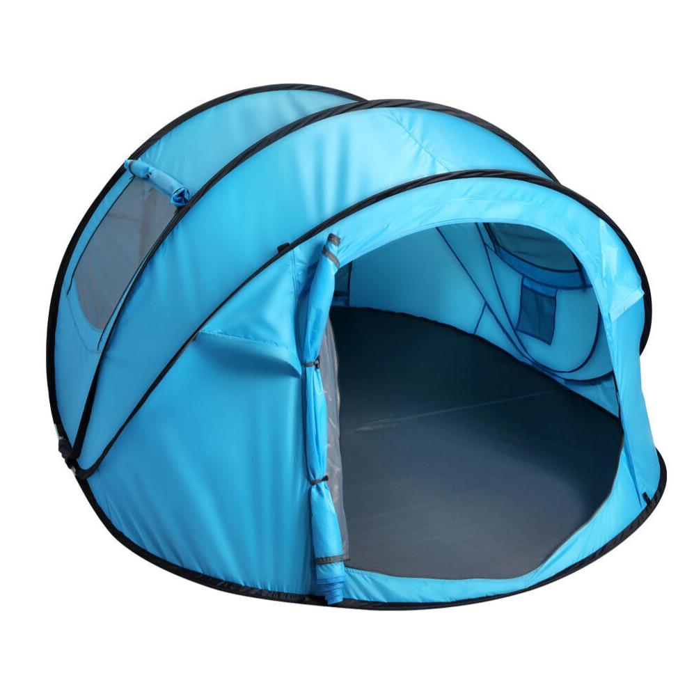 Pop-Up 4-Person Camping Tent
