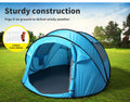 Pop-Up 4-Person Camping Tent