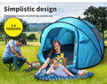 Pop-Up 4-Person Camping Tent