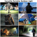 Rechargeable Telescopic Camping Lantern Dimmable Fishing Light