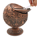 Retro Metal Windproof Ashtray