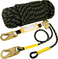25Ft Vertical Roofing Rope with Safety Lanyard Harness