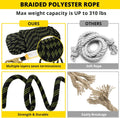 25Ft Vertical Roofing Rope with Safety Lanyard Harness