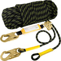 25Ft Vertical Roofing Rope with Safety Lanyard Harness