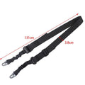 2-Point Sling Shoulder Strap with Metal Buckle for Rifles