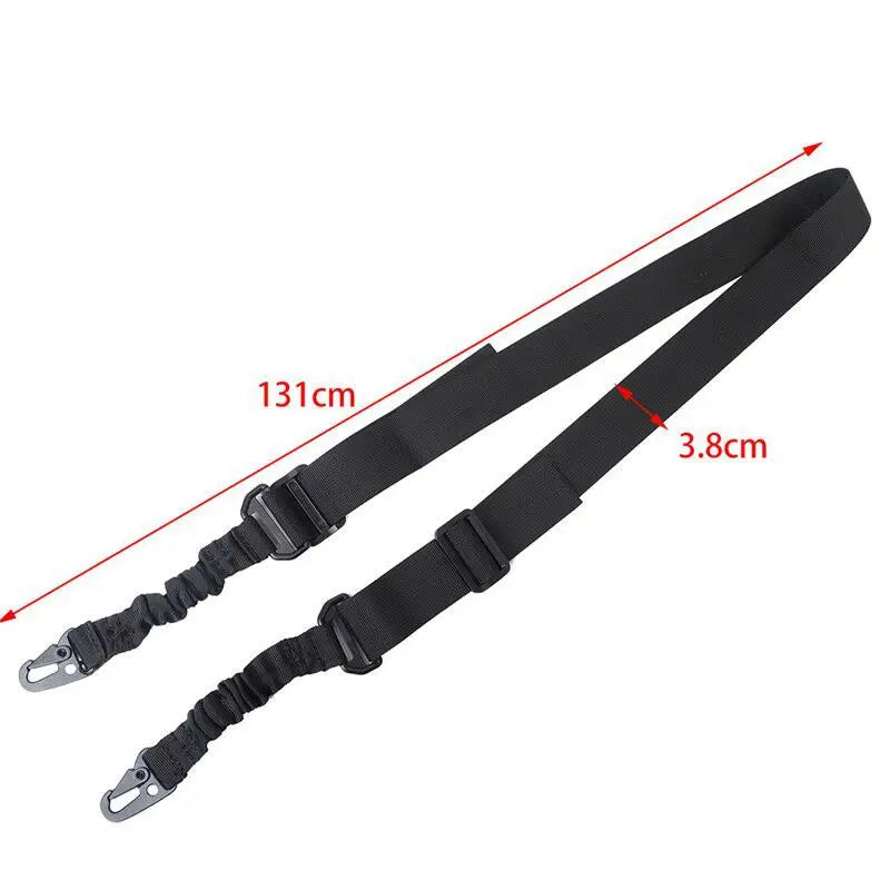 2-Point Sling Shoulder Strap with Metal Buckle for Rifles