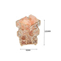 Himalayan Warm White Salt Lamp Natural Crystal Hand Carved Night Light