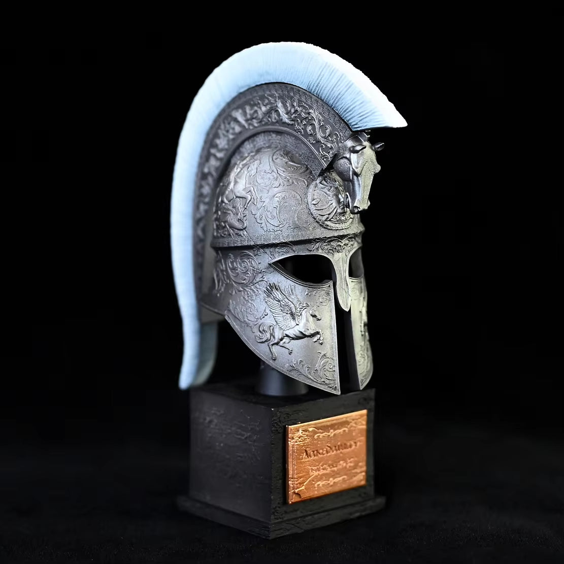 Sparta Model Resin Helmet Ornament for Home & Office Decor