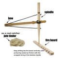 Bow Drill Fire Starter Kit