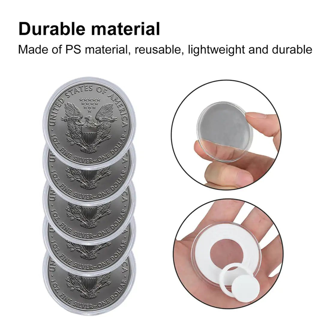 Coin Holder Storage Capsule