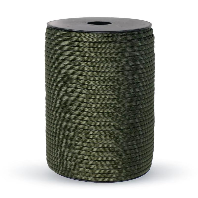 30M/ 50M/ 100M 550 Paracord 9-Core Military Standard Rope 4mm Survival