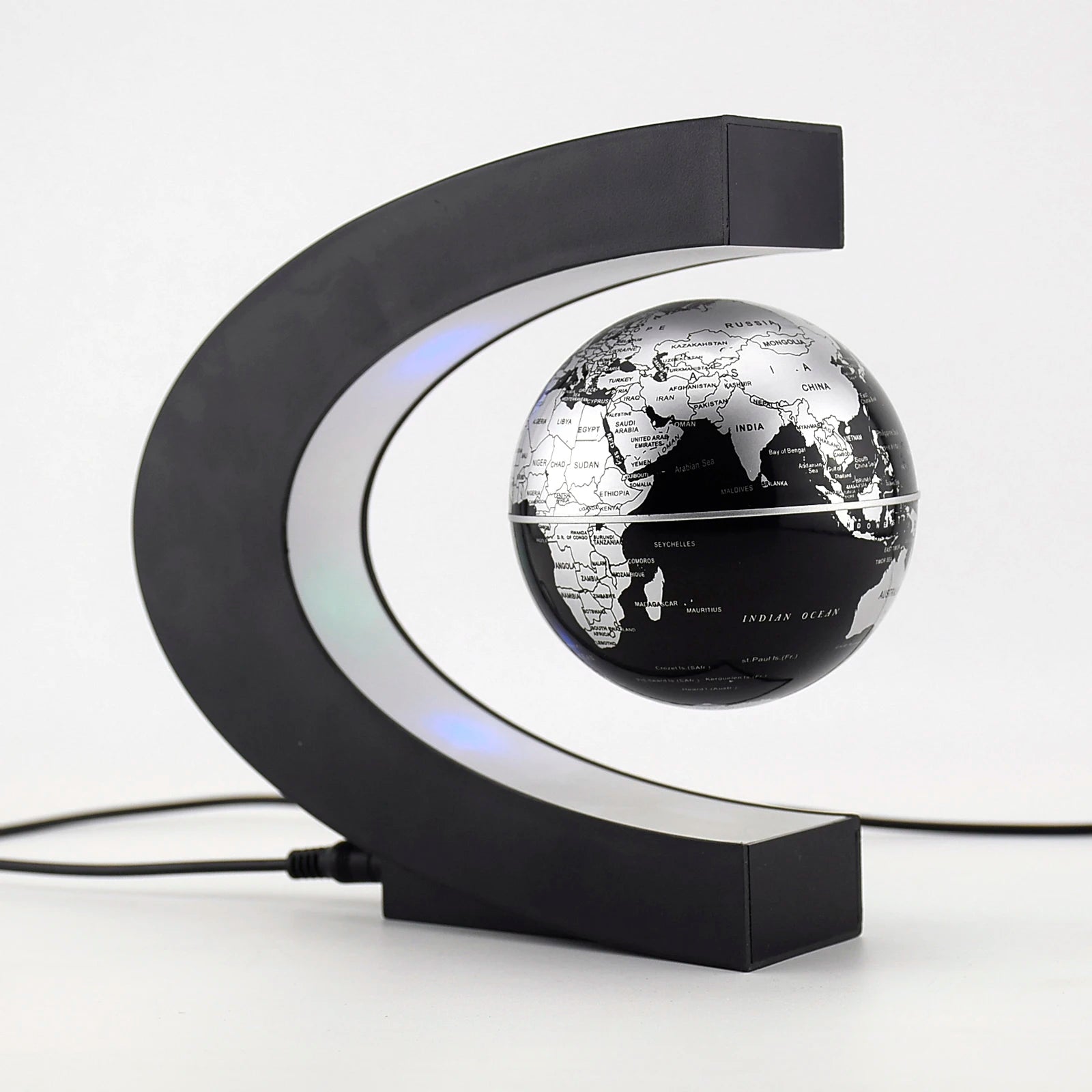Magnetic Levitation Globe LED Light World Map Antigravity Lamp