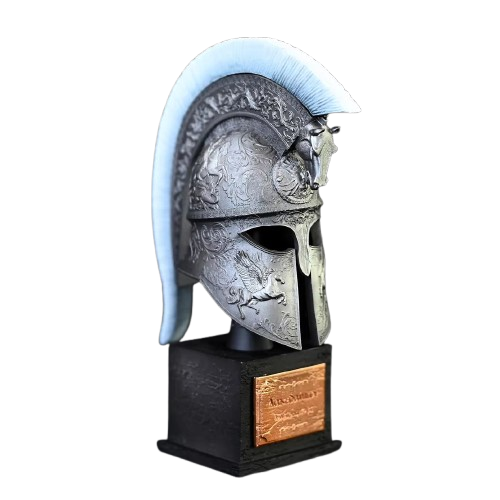 Sparta Model Resin Helmet Ornament for Home & Office Decor