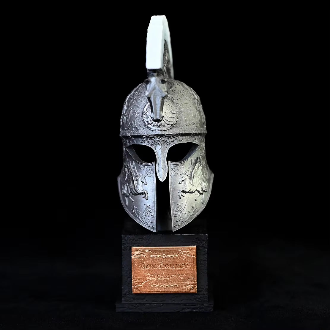 Sparta Model Resin Helmet Ornament for Home & Office Decor