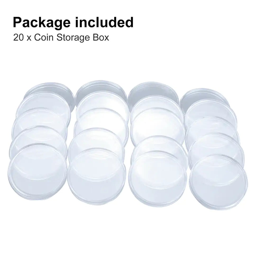 Coin Holder Storage Capsule