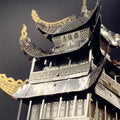 Yueyang Tower 3D Metal Puzzle Kit DIY Laser Cut Toy for Kids