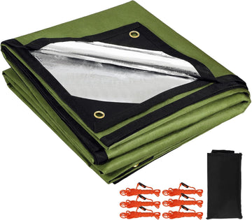 Heavy Duty Survival Blanket, Waterproof Emergency Thermal Tarp