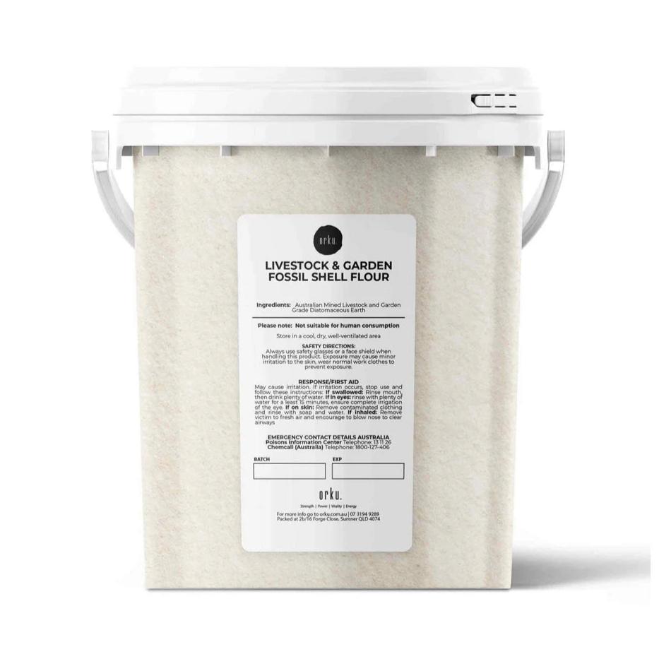 Diatomaceous Earth Flour Tub