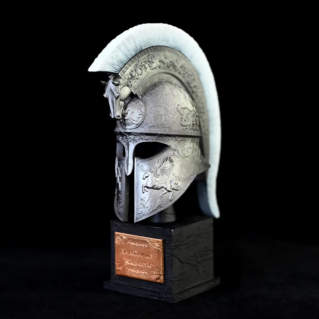 Sparta Model Resin Helmet Ornament for Home & Office Decor