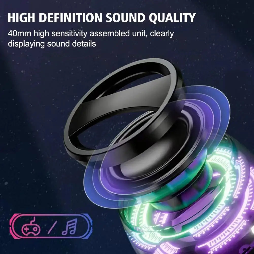 Portable Magnetic Bluetooth Speaker with Lighting