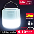 Outdoor Solar LED Camping Lanterns, USB Rechargeable, Portable