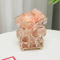 Himalayan Warm White Salt Lamp Natural Crystal Hand Carved Night Light