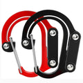 360° Rotating Multifunctional Hybrid Gear Clip Carabiner Buckle