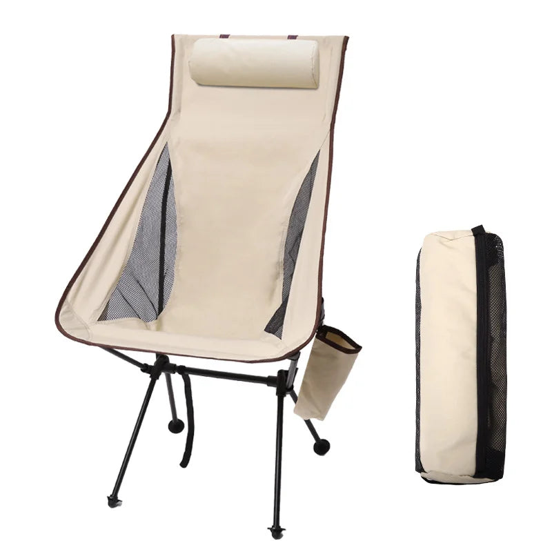 Portable Outdoor Camping Folding Chair Widened Ultra Light