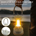 Rechargeable Dimmable LED Vintage Camping Lantern Battery Powered