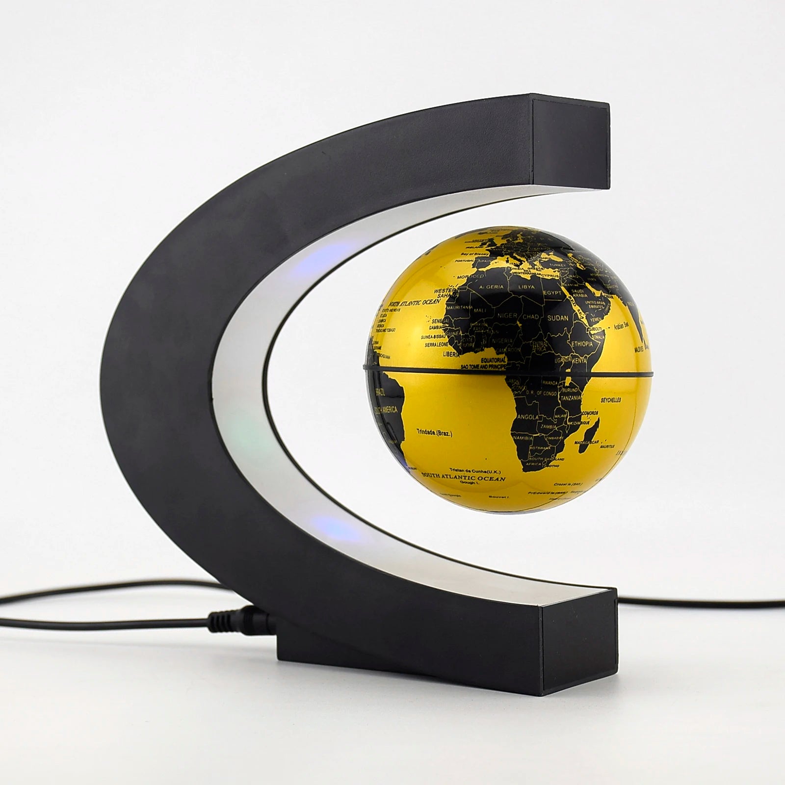Magnetic Levitation Globe LED Light World Map Antigravity Lamp