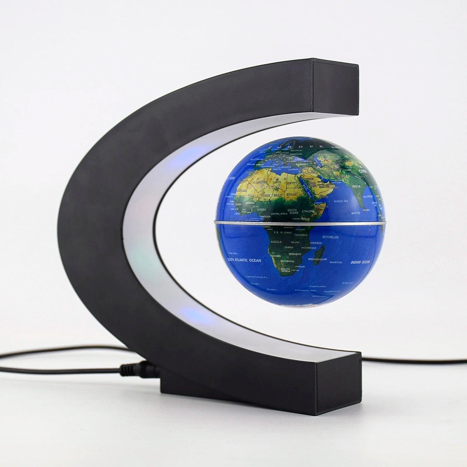 Magnetic Levitation Globe LED Light World Map Antigravity Lamp