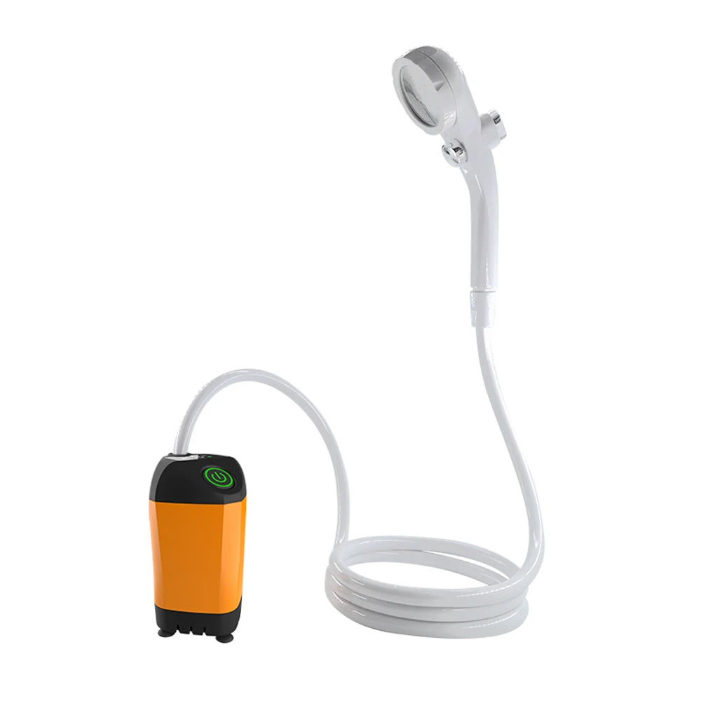 Outdoor IPX7 Waterproof Portable Electric Shower Pump for Hiking