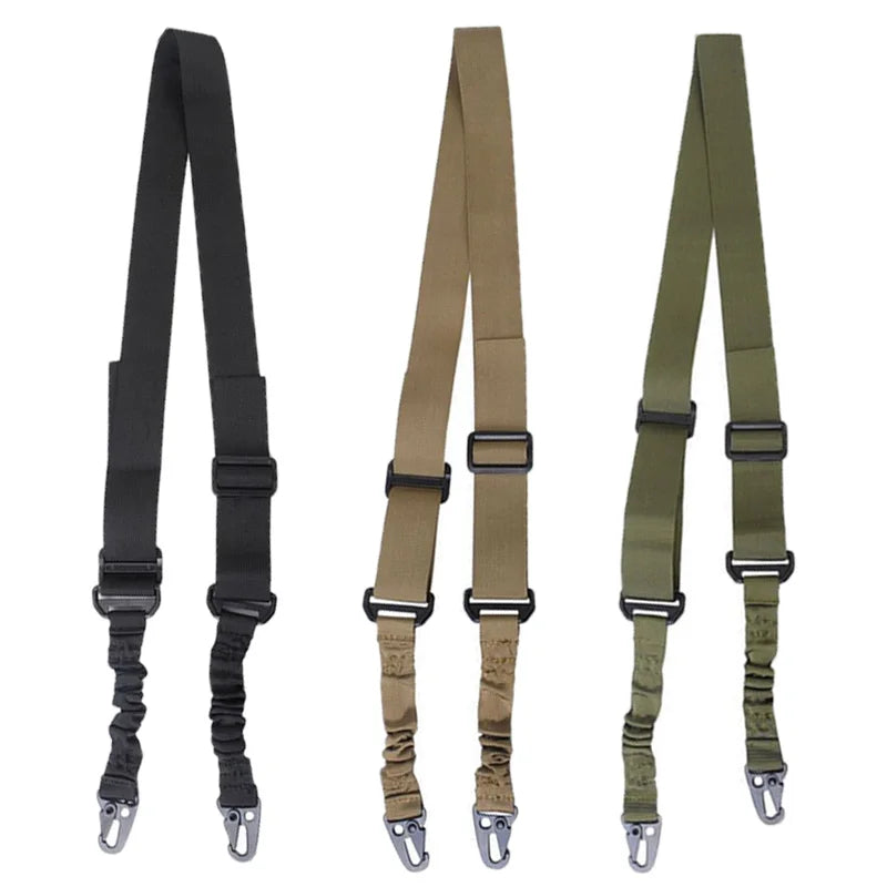 2-Point Sling Shoulder Strap with Metal Buckle for Rifles