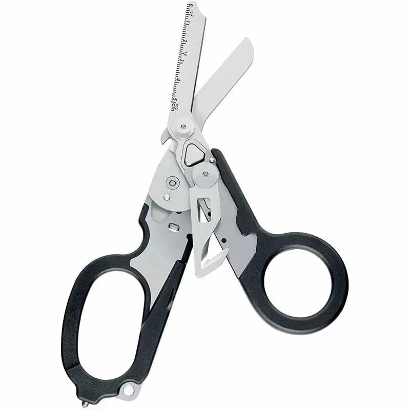 Portable Multifunction Tactical Shears Folding Scissors Tool