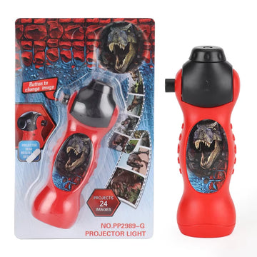 Dinosaur Shark Projector Flashlight - Educational Night Toy