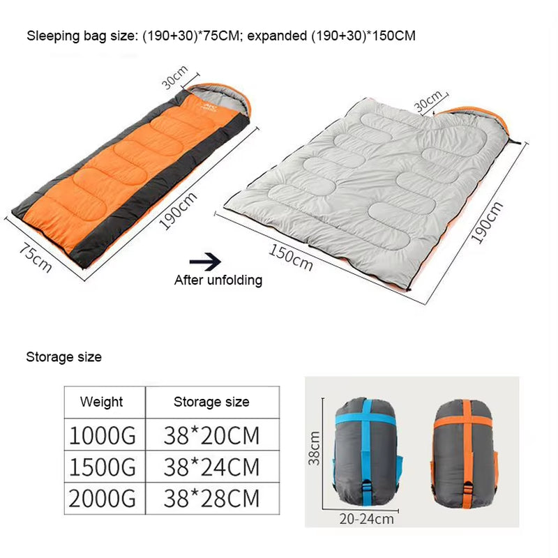 Emergency Sleeping Bag Lightweight Waterproof Heat Reflective Thermal