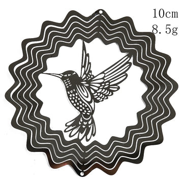 3D Tree of Life Wind Spinner – Hanging Garden Light Decor